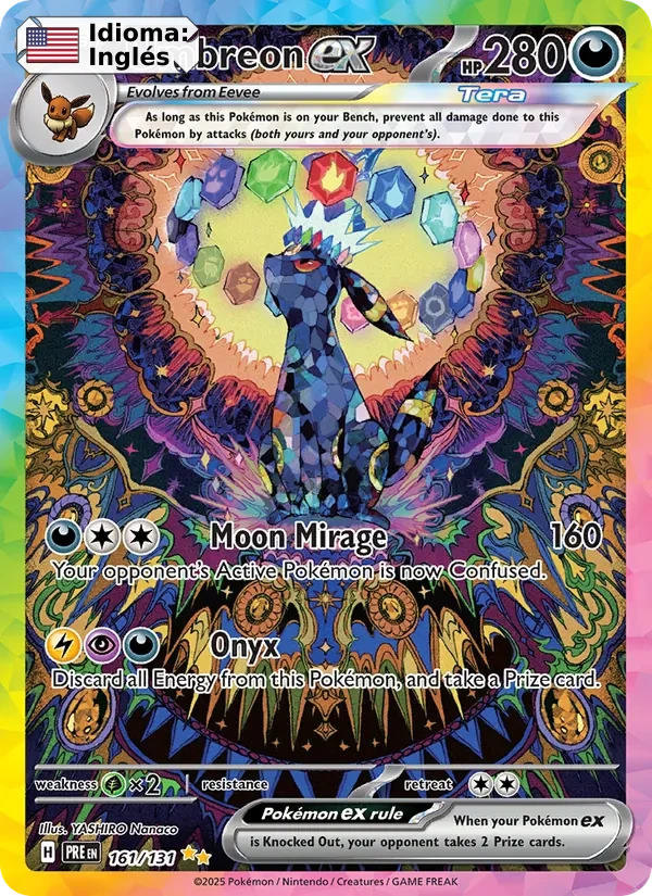 Umbreon ex (161) — Prismatic Evolutions