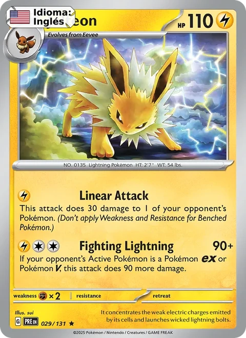 Jolteon (029) — Prismatic Evolutions
